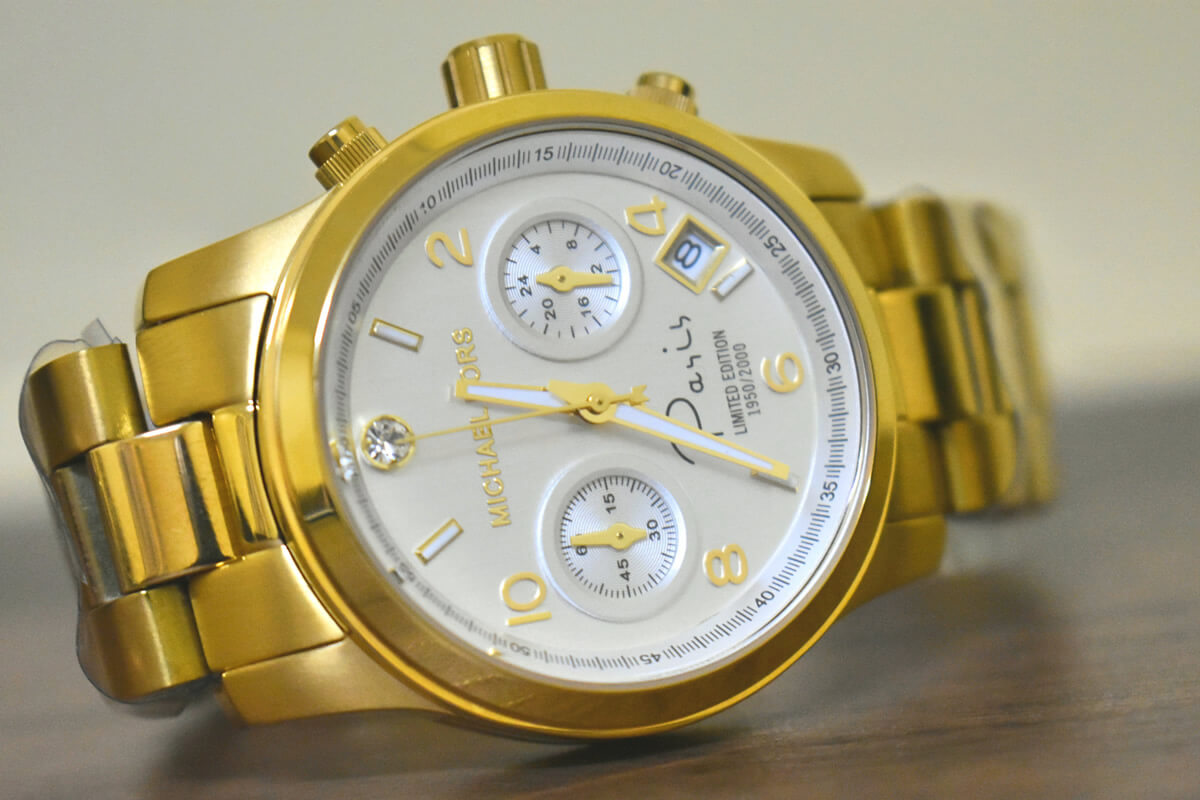 Michael Kors Lexington Ladies Rose Gold Watch  Bracelet Set