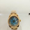 Rolex President Date just Yellow Gold Mother of Pearl Diamond Dial Ladies Watch For Sale in Nairobi Kenya and Juba South Sudan