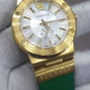 Versace Ladies Watch Greca Logo Gold Green Leather for sale in Kenya