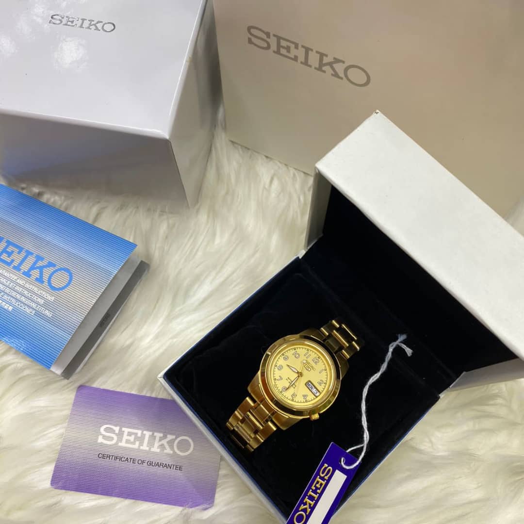 Seiko classic gold twenty three jewels men's watch - Trendsasa your No ...