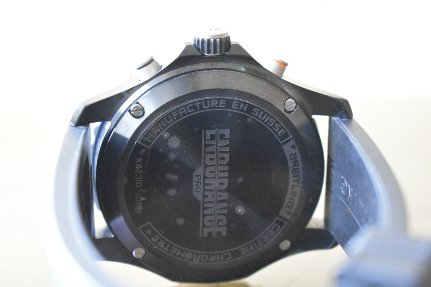 Breitling Endurance Pro Quartz Chronograph Black Rubber Straps Men's Watch for sale in Nairobi,Kenya.