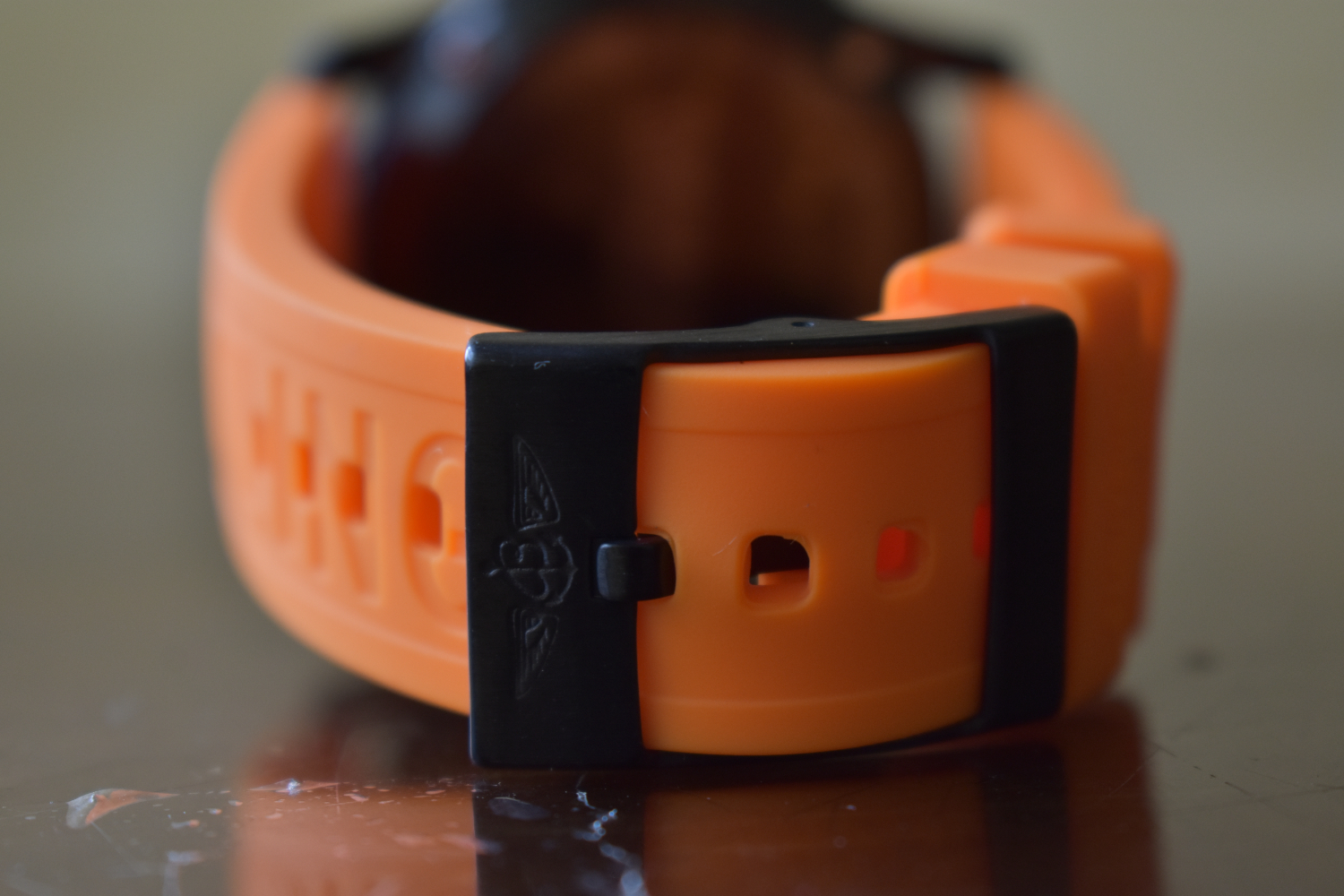 Breitling Endurance Pro Quartz Chronograph Orange Rubber Straps Men's Watch